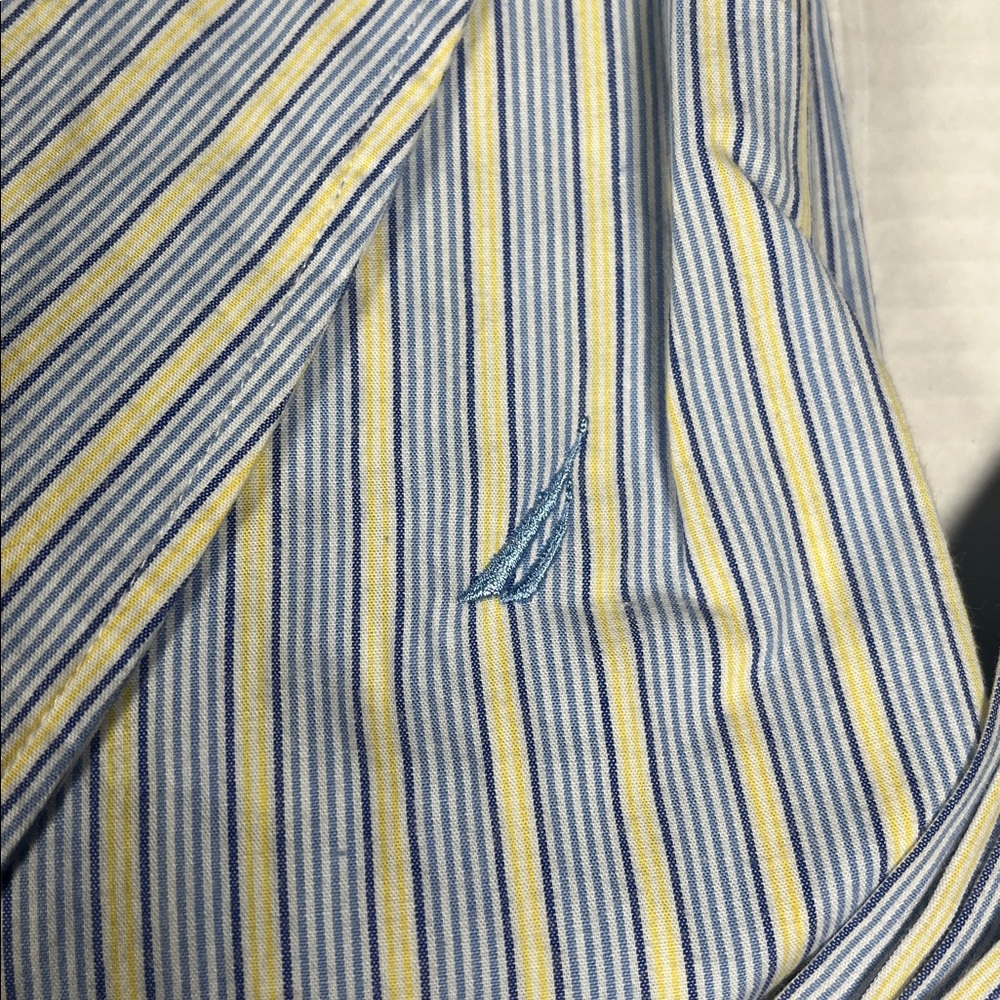 Nautica Men's Cotton Bathrobe - Picture 2 of 6